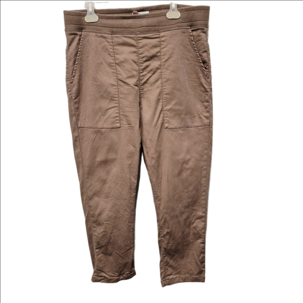 DU/ER No Sweat Everyday Tan Casual Pants